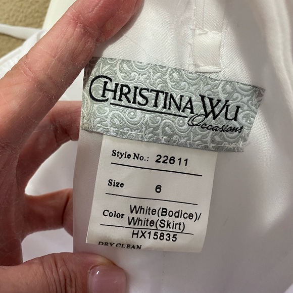 Christina Wu dress. Size 6. NEW - Picture 4 of 5